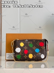 LV x YK MINI POCHETTE ACCESSOIRES M81866 - LIKE AUTH 99% 