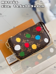 LV x YK MINI POCHETTE ACCESSOIRES M81866 - LIKE AUTH 99% 
