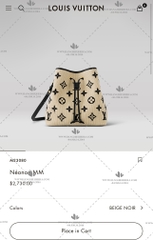 LV NEONOE MM M23080 - LIKE AUTH 99% 
