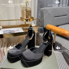 VERSACE AEVITAS SINGLE FLATFORM PUMPS - LIKE AUTH 99%