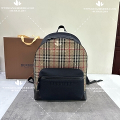 BURBERRY MESH BACKPACK WITH CHECK PATTERN - LIKE AUTH 99%