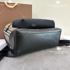 BURBERRY MESH BACKPACK WITH CHECK PATTERN - LIKE AUTH 99%