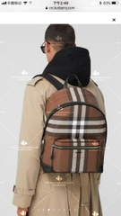 BURBERRY VINTAGE CHECK BACKPACK - LIKE AUTH 99%