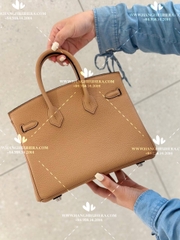 HERMES BIRKIN B25 MAY TAY 100% - LIKE AUTH 99%