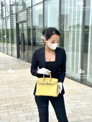 HERMES BIRKIN B25 MAY TAY 100% - LIKE AUTH 99%