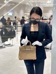 HERMES BIRKIN B25 MAY TAY 100% - LIKE AUTH 99%