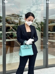 HERMES BIRKIN B25 MAY TAY 100% - LIKE AUTH 99%