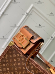 LV MINI DAUPHINE LOCK XL MONOGRAM M46537 - LIKE AUTH 99%