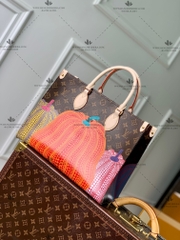 LV x YK ONTHEGO MM MONOGRAM CANVAS M46473 - LIKE AUTH 99%