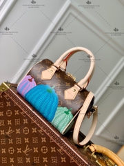 LV x YK SPEEDY BANDOULIERE 20 MONOGRAM M46469 - LIKE AUTH 99%