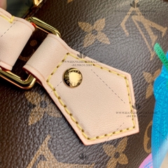 LV x YK SPEEDY BANDOULIERE 20 MONOGRAM M46469 - LIKE AUTH 99%