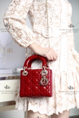 MINI LADY DIOR BAG SIZE 17 - LIKE AUTH 99%