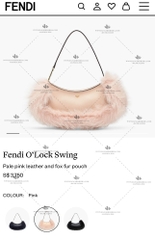 FENDI O'LOCK SWING - LIKE AUTH 99%