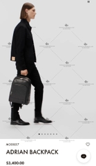 Balo Backpack LV Louis Vuitton Adrian M30857 Taïga Like auth 1:1 84-2