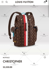 LV CHRISTOPHER M59662 - LIKE AUTH 99%