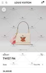 LV TWIST PM M59687 - LIKE AUTH 99%