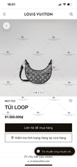 LV LOOP M21752 - LIKE AUTH 99%