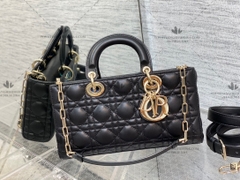 MEDIUM LADY D-JOY BAG - LIKE AUTH 99%