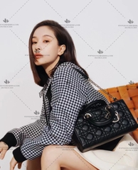MEDIUM LADY D-JOY BAG - LIKE AUTH 99%