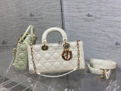 MEDIUM LADY D-JOY BAG - LIKE AUTH 99%