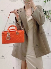 MEDIUM LADY D-JOY BAG - LIKE AUTH 99%