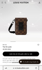 LV S-LOCK M81522 - LIKE AUTH 99%