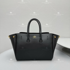 BALENCIAGA WOMEN'S BEL AIR SMALL CARRY ALL BAG IN BLACK GOLD HARDWARE - LIKE AUTH 99%