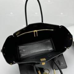 BALENCIAGA WOMEN'S BEL AIR SMALL CARRY ALL BAG IN BLACK GOLD HARDWARE - LIKE AUTH 99%
