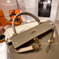 HERMES KELLY B25 MAY TAY 100% - LIKE AUTH 99%