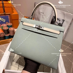 HERMES KELLY B25 MAY TAY 100% - LIKE AUTH 99%