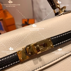 HERMES KELLY B25 MAY TAY 100% - LIKE AUTH 99%