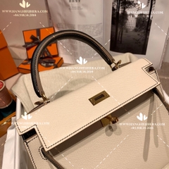 HERMES KELLY B25 MAY TAY 100% - LIKE AUTH 99%