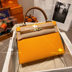 HERMES KELLY B25 MAY TAY 100% - LIKE AUTH 99%
