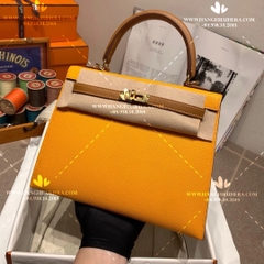HERMES KELLY B25 MAY TAY 100% - LIKE AUTH 99%