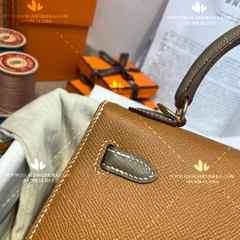 HERMES KELLY B25 MAY TAY 100% - LIKE AUTH 99%