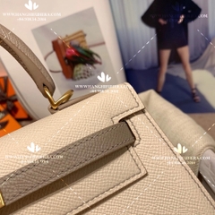 HERMES KELLY B25 MAY TAY 100% - LIKE AUTH 99%