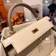 HERMES KELLY B25 MAY TAY 100% - LIKE AUTH 99%