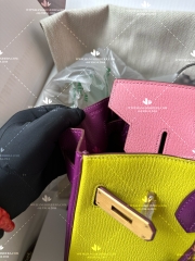 HERMES BIRKIN B25 MAY TAY 100% - LIKE AUTH 99%