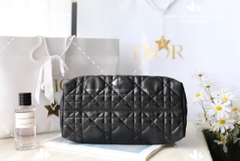 MEDIUM DIOR TOUJOURS BAG BLACK MACROCANNAGE CALFSKIN M2821OSHJ_M900 - LIKE AUTH 99%
