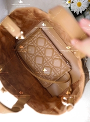 MEDIUM DIOR TOUJOURS BAGMEDIUM TAN MACROCANNAGE CALFSKIN M2821OSHJ_M53U - LIKE AUTH 99%