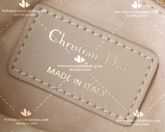 MEDIUM DIOR TOUJOURS BAG POWDER BEIGE MACROCANNAGE CALFSKIN M2821OSHJ_M51U - LIKE AUTH 99%