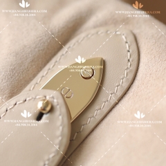 MEDIUM DIOR TOUJOURS BAG POWDER BEIGE MACROCANNAGE CALFSKIN M2821OSHJ_M51U - LIKE AUTH 99%