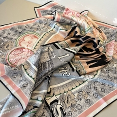 LV Malles Merveilleuses Square 90 M92978 - LV SCARF OEM