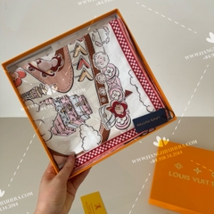 LV Speedy Vivienne Square 90 M79157 - LV SCARF OEM
