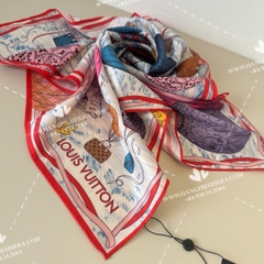 LV Up And Away Square 90 M77662 - LV SCARF OEM