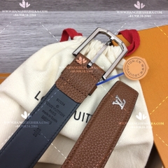 LV HERITAGE 35MM BELT M8559T - LIKE AUTH 99%