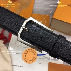 LV HERITAGE 35MM BELT M8632T - LIKE AUTH 99%