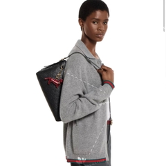 GUCCI GG Emblem medium shoulder bag 847449 AAFDV 1000 - OEM