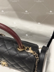 Chanel Small Coco Handle in Caviar Gold Hardware