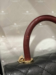 Chanel Small Coco Handle in Caviar Gold Hardware